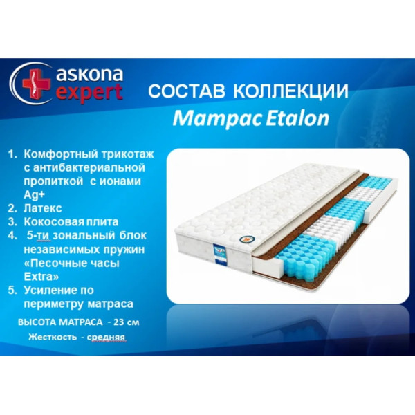 Матрас Аскона EXPERT Etalon